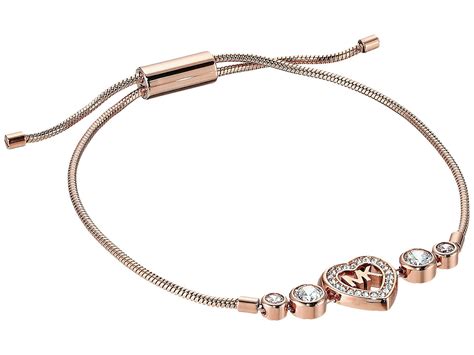 michael kors love is in the air|michael kors love is in the air heart and crystal slider bracelet.